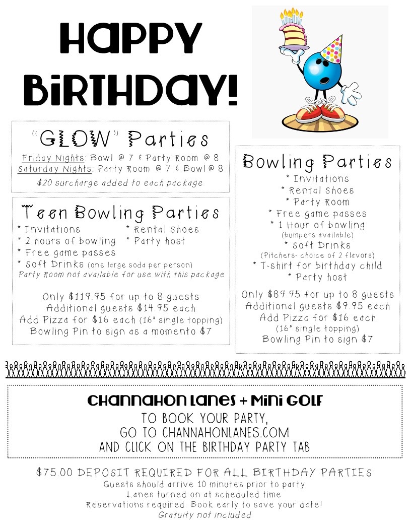 Birthday Party Bowling